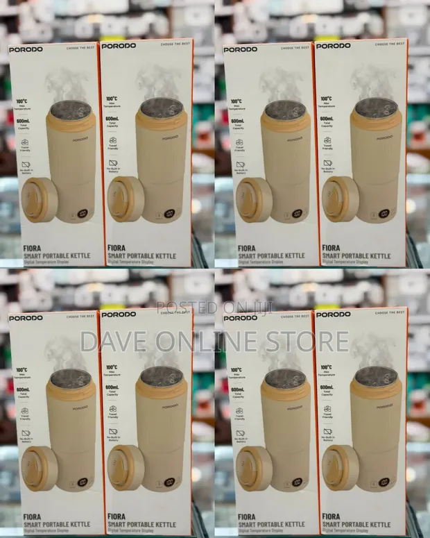 Porodo Flora Smart Portable Kettle - 1