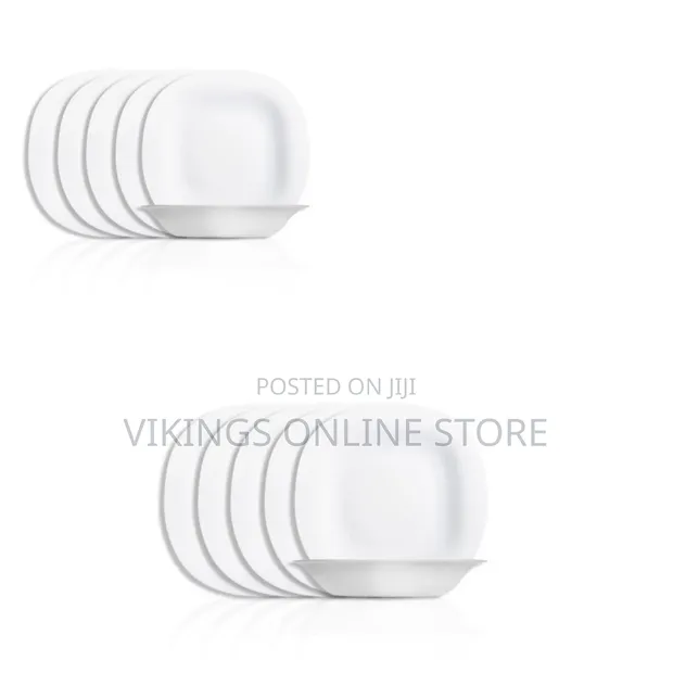Luminarc 6-Piece Deep Soup Plates/Bowls - White - 1