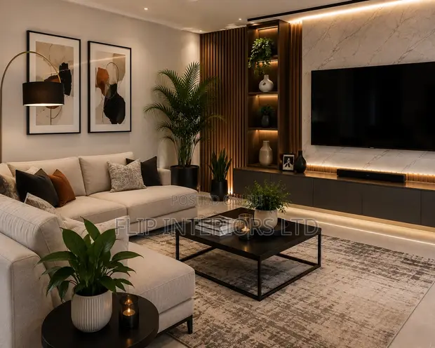 Indoor Plant and Wall Art Styling by Flip Interiors - 1
