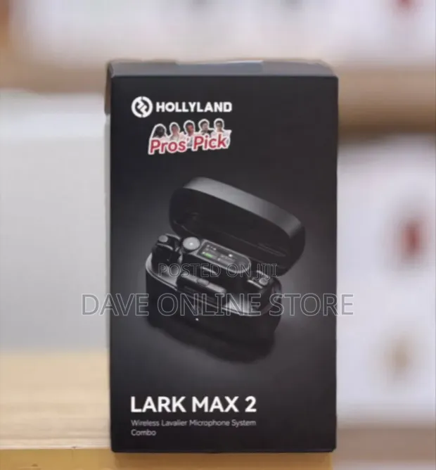 Hollyland Lark Max 2 Wireless Lavalier Microphone System - 1