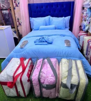 10-Piece Duvet Set - Sky Blue