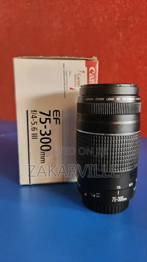 Canon EF 75-300mm f/4-5.6 III USM Lens