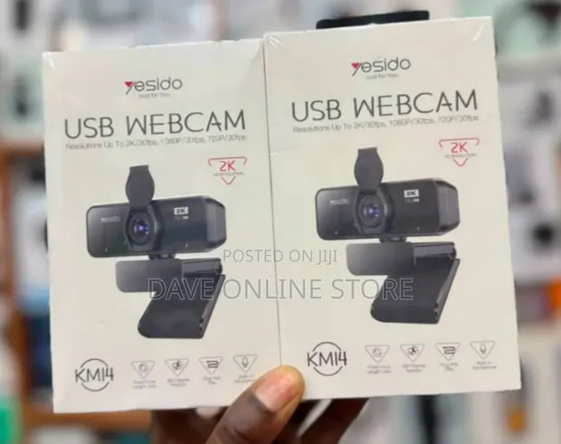 Yesido KM14 USB Webcam 2K - 1