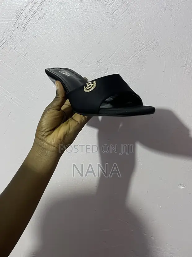Women's Zara Heeled Sandals - Black, Size 37 - 1