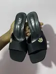 Women's Zara Heeled Sandals - Black, Size 37 - 2