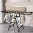 Sanipro 3-Tier Foldable Carbon Steel Clothes Drying Rack - 2