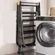 Sanipro 3-Tier Foldable Carbon Steel Clothes Drying Rack - 4