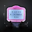 LED VIP Bottle Service Message Board Light - 5