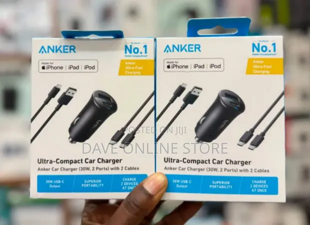 Anker Ultra-Compact 30W Car Charger - 1