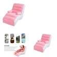 Portable Inflatable Chaise Lounge Bean Bag Sofa - 2