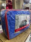 Four Pieces Coral Duvet Set - Blue - 2