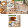 Portable Stackable Folding TV Tray Table - 1