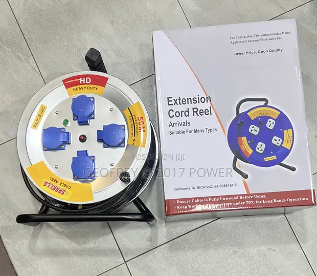 Extension Reel 2.5mm x 50m with Overload Protection - 1