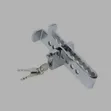 CQ-248 Steel Car Brake and Clutch Anti-Theft Pedal Lock - 2