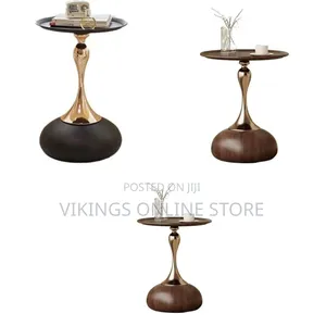 Cream Style Round Side Table - Household