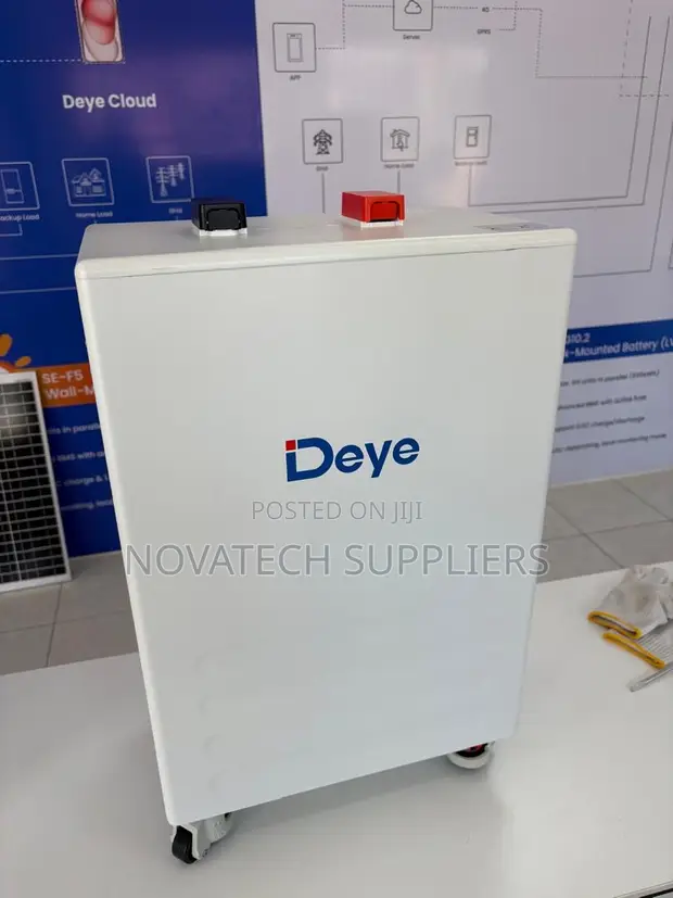 Deye 230Ah 51.2V LiFePO4 Solar Battery | 11.8kWh - 1