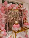 Balloons & Wall Backdrop Party Supplies - 4