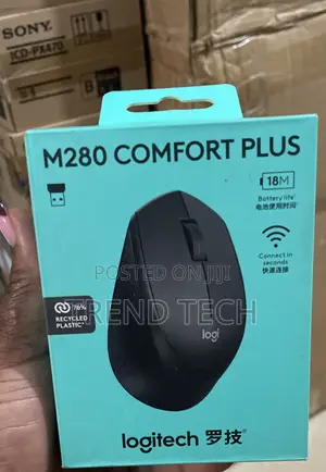 Logitech M280 Comfort Plus Wireless Mouse