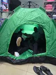 4-Person Automatic Pop-Up Camping Tent - 1