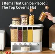 5-Compartment Wall-Mounted Food Dispenser - 3
