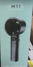 M11 Handheld Fan with Variable Speed & Digital Display - 1
