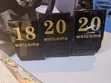 1pc Acrylic Table Number Signs with Holder (11-20) - 2
