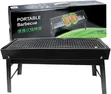 Portable Folding Stainless Steel Charcoal Barbecue Grill - 1