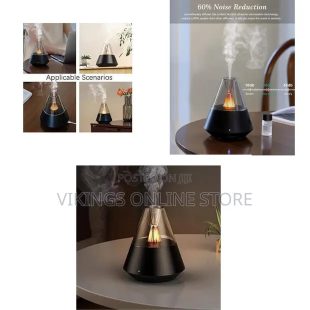 Ultrasonic Cool Mist Aromatherapy Diffuser with LED Light - 1