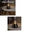 Ultrasonic Cool Mist Aromatherapy Diffuser with LED Light - 2