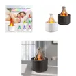 USB Air Ultrasonic Humidifier with 7 Colorful Lights & Bonfire Flame Effect - 1