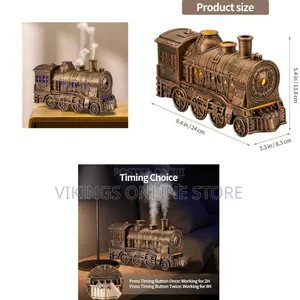 Ultrasonic Cool Mist Humidifier with LED Lamp