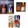 Portable Mini Volcano Humidifier, 300ml Cool Mist - 2