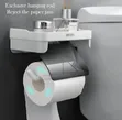 Toilet Roll Holder with Shelf - 2