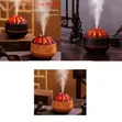 New 300ml Mini Humidifier - Simulated Charcoal Fire - 2