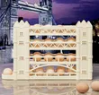 4-Tier Gravity-Fed Egg Dispenser - Khaki - 1