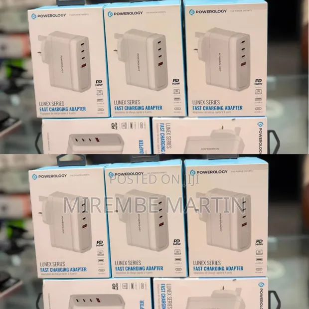 Powerology Lunex Series Fast Charging Adapter - 1