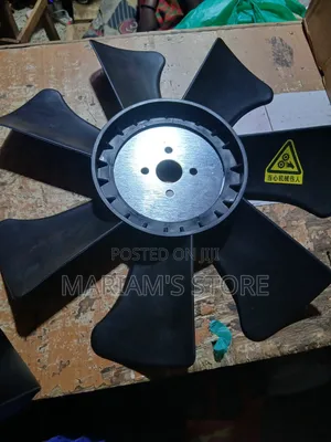 7-Blade Heavy-Duty Plastic Engine Cooling Fan Blade