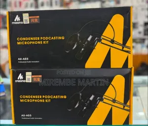 Maono AU-A03 Condenser Microphone Kit with Boom Arm