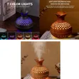 300ML Flower Vase Mini Humidifier with 7-Color LED - 1