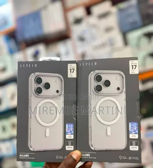 Levelo Clara MagSafe Clear Case for iPhone 17 Pro Max