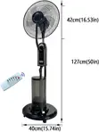 16-Inch Pedestal Mist Fan Humidifier Air Cooler - Brand New - 1