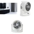 LEXICAL Portable Plastic USB Desk Fan - 90° Wide Angle - 1