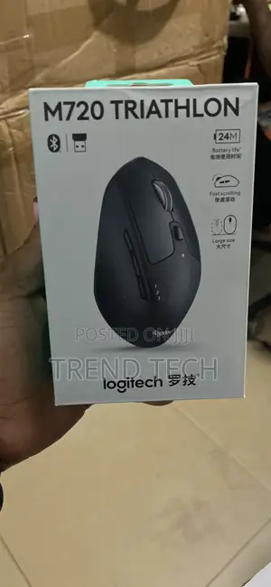 Logitech M720 Triathlon Wireless Mouse
