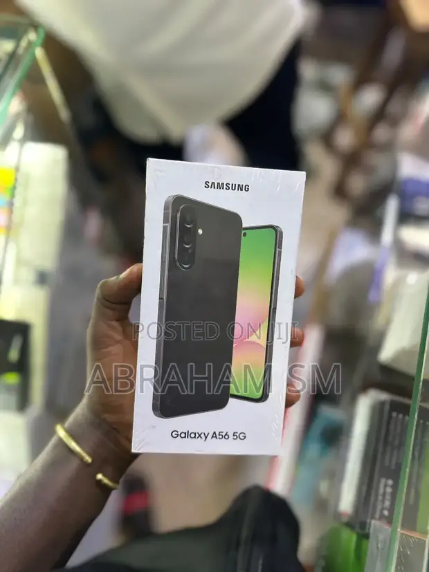 New Samsung Galaxy A56 256GB Black - 1