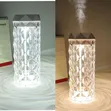 Crystal Lamp Air Humidifier with Color Night Light - 2