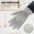 Aluminum Foil Dishwashing Gloves (Pair) - 4