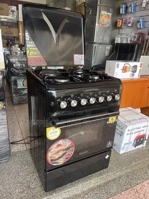 1-Month Imported Used Blueflame 60x60cm 3+1 Electric Gas Cooker
