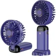 Purple Foldable Mini Handheld Fan - 1