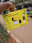 MeWe Media Solar Lighting Kit with Speaker & 3 Bulbs - 2