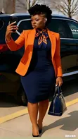 Janet & Janet Classic Office Dresses - 2
